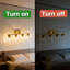 Applique murale de salle de bain à 4 lumières avec abat-jour en verre transparent-1480157984