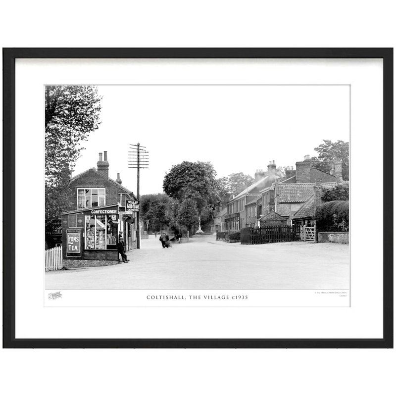 Coltishall, The Village C1935 by Francis Frith - Single Picture Frame Print, 60cm H x 80cm W x 2.3cm D