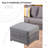 Chaden Wicker 7 - Person Patio Conversation Set with Cushions-785049359