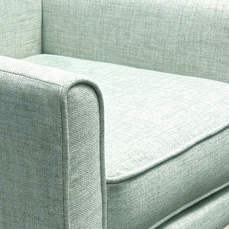 Fauteuil décoratif vert menthe