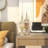 Gold Metal Living Room Decorative Jars with Finial Lids