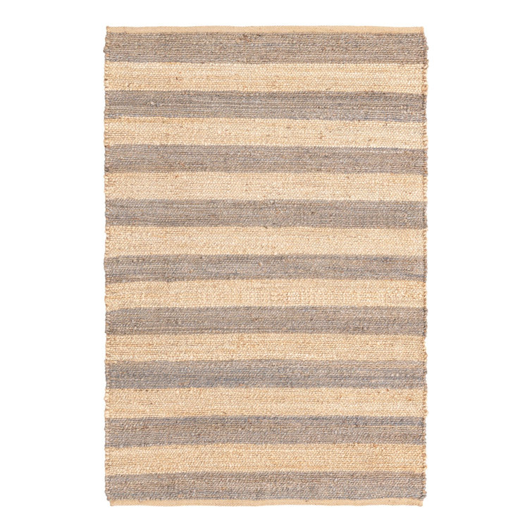 Fredric Hand Braided Striped Indoor Rug