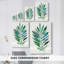 Palm Frond Flow III-Premium Gallery Wrapped Canvas -Ready to Hang-873366040