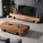 Nordic style simple log TV cabinet-106566045