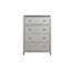 Commode de style moderne avec 4 tiroirs pour la chambre à coucher