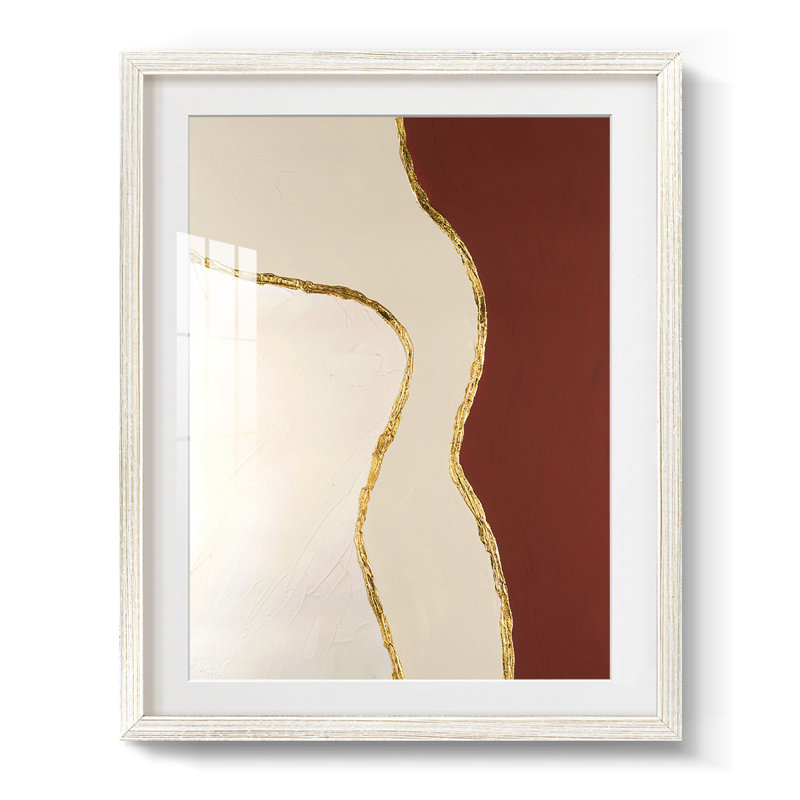 Allspice II - Impression encadrée, H 28,5 po x l 20,5 po, Blanc