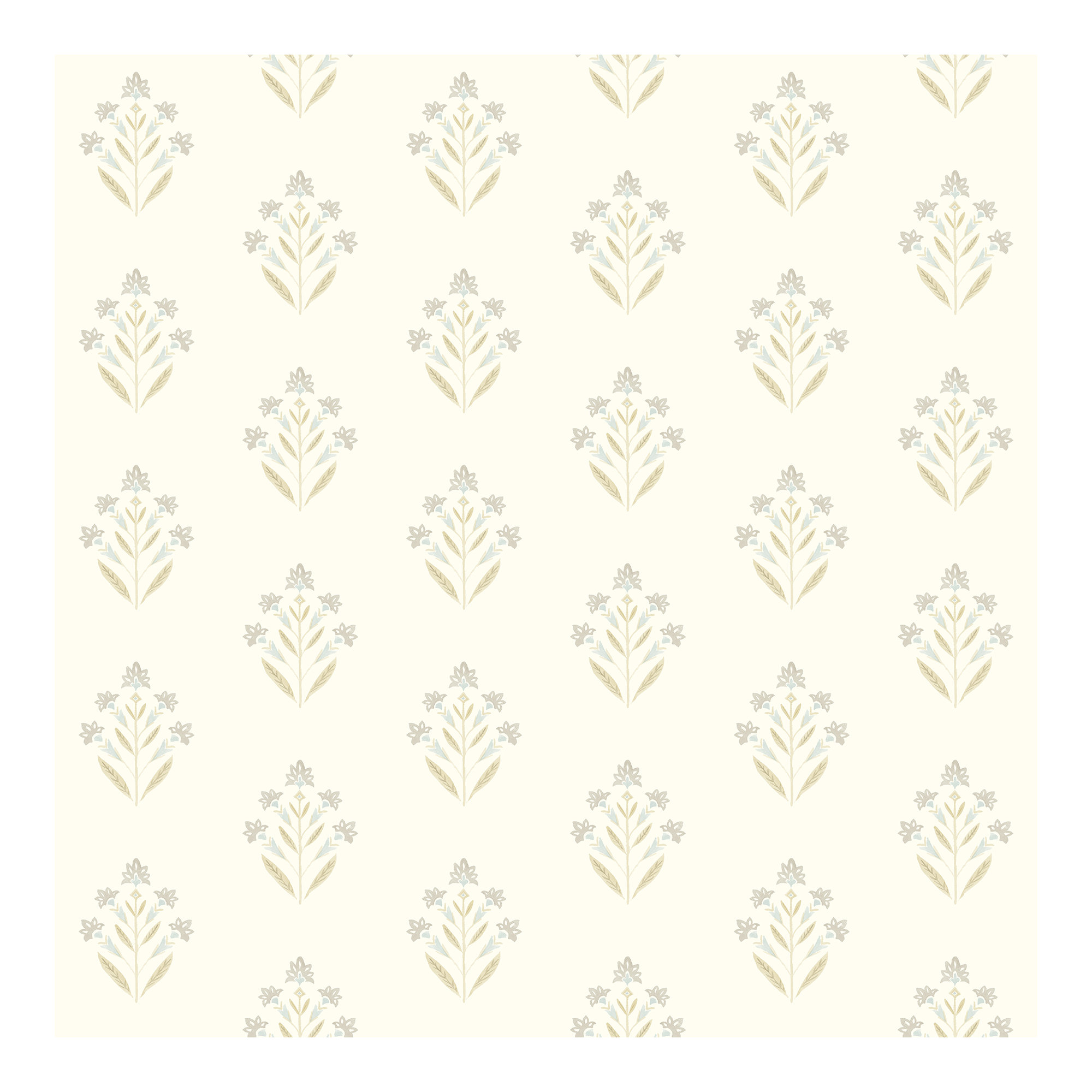 Tenny Prepasted Floral Wallpaper, Yellow