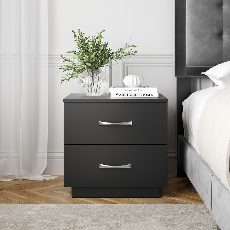 Table de chevet double Sleep Sleep, Noir