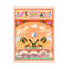 Lapin saute par-dessus la lune sur toile-580722514