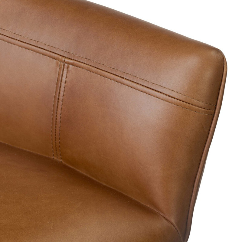 Ridley Swivel Stool-Sonoma Chestnut-Bar