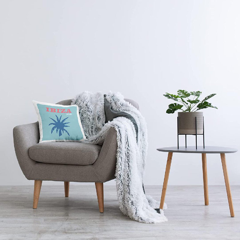  Polyester Throw Square Pillow Cover & Insert