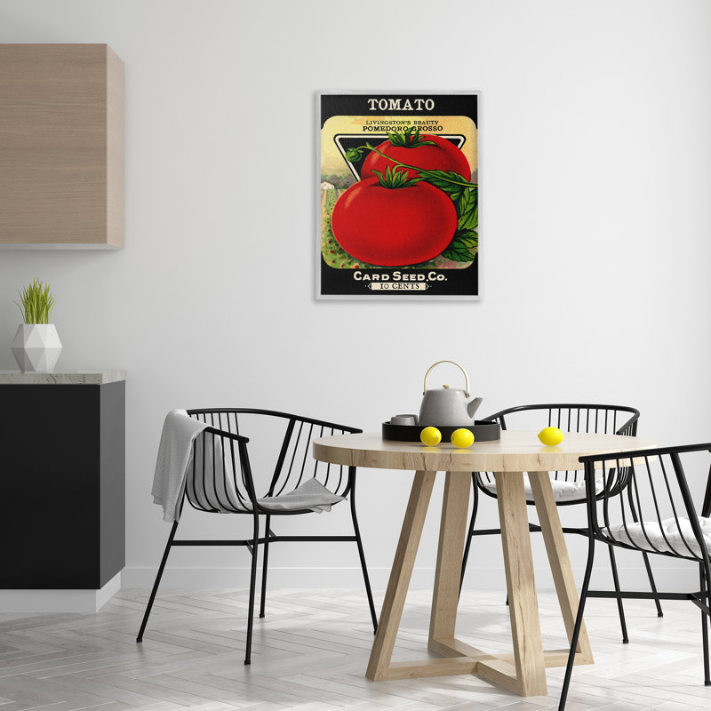 Estampe numérique de jardin rétro, design par Lil 'Rue, H 30 po x l 24 po, Estampe numérique Farmhouse