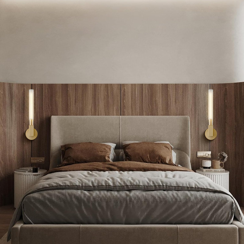 Efua 1- Light Wallchiere Wall Sconces(Bulb Included), Brass