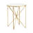 Marble Top End Table
