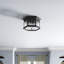 Edgewater 2 - Light 13" Lantern Geometric Flush Mount-266468271-266468268