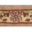 Tapis beige en laine noué à la main de conception unique 2 pi x 2 pi 10 po New Age