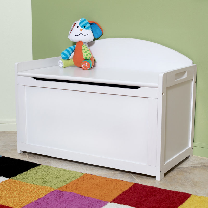Coffre à jouets pour enfants, , Blanc
