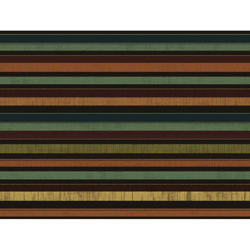 Machine Printed Duvet Cover, Queen Duvet Cover, Brown/Green/Orange