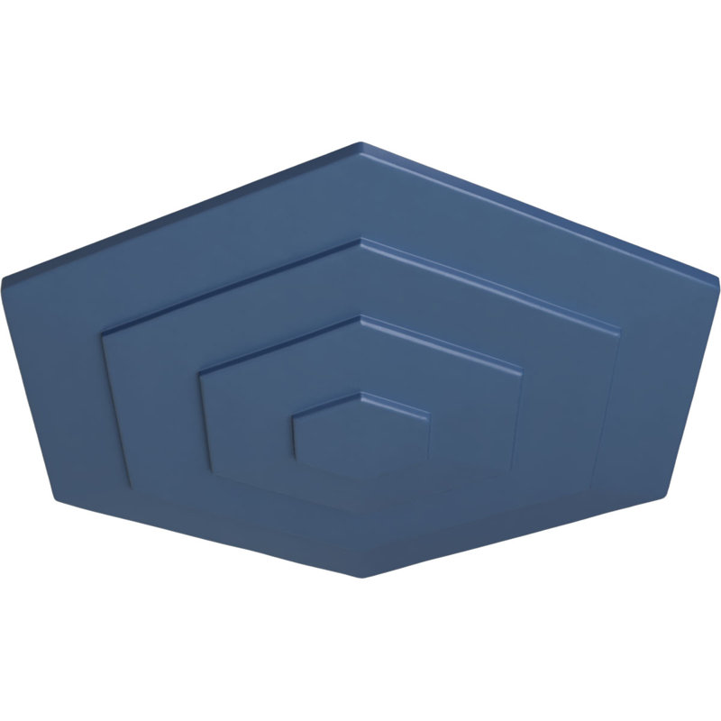 Médaillon de plafond 23 1/4 po x P 7/8 po Woodruff, Americana