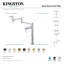 Kingston Brass Two-Handle 1-Hole Deck Mount Pot Filler Faucet-73174607-73174613