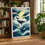 Whale in Motion Coastal - Wrapped Canvas-2064454579-2064454588