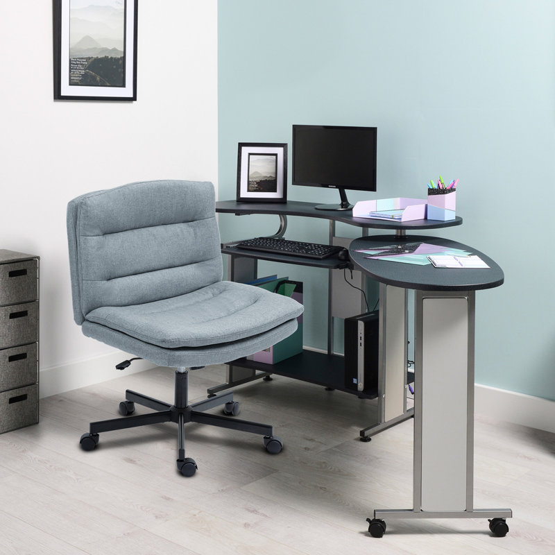 Fauteuil de bureau ergonomique Criss, Gris, Lin lin