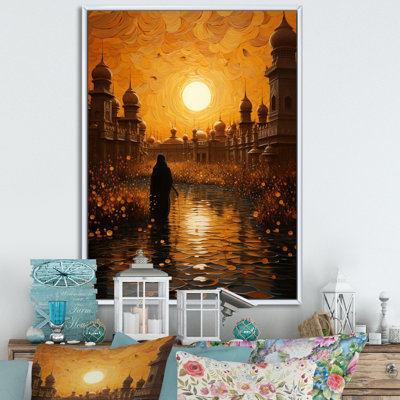 Leeja " Hinduisim Golden Temple III " Color Photography Print