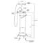 Baignoire de trempage autoportante en verre 69 po x 28 po avec robinet-59407327