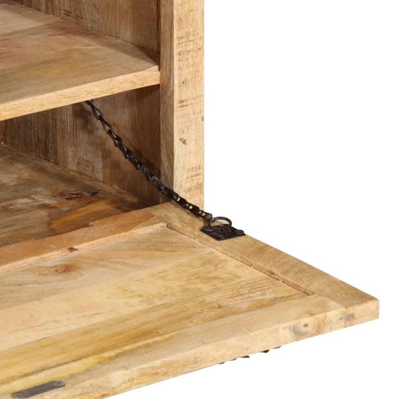 Kushner Solid Wood Storage Bench