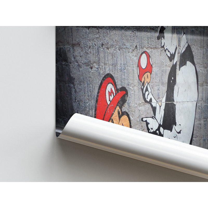 Print on Canvas, Black Floater Framed, 100 cm H x 235 cm W