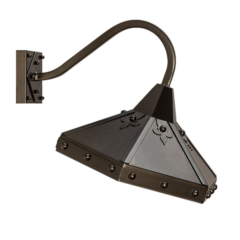 Mystic 1 - Light Armed Sconce, Oil Rubbed Bronze