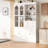 Topmax 47.2X15.7X75inch Freestanding Buffet With Hutch-1614923163