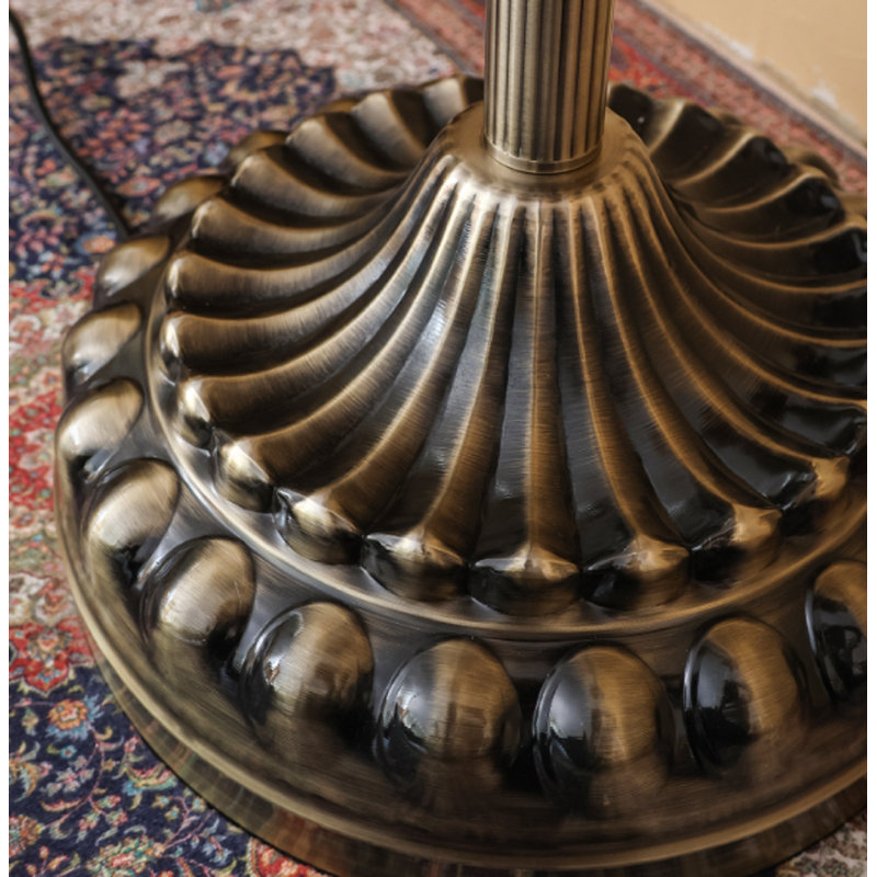Lampe de table en mosaïque turque fabriquée à la main avec 3 globes en verre coloré, lumière décorative de style Tiffany pour la chambre à coucher et le salon