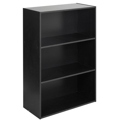 Yuliana 90cm H x 60cm W Wood Standard Bookcase