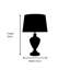 Edie 57cm Toile de Jouy Vintage Style Table Lamp-1149422943
