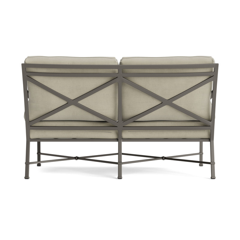 Venetian Outdoor 2 - Seat Loveseat, Fusion Natural, Mica