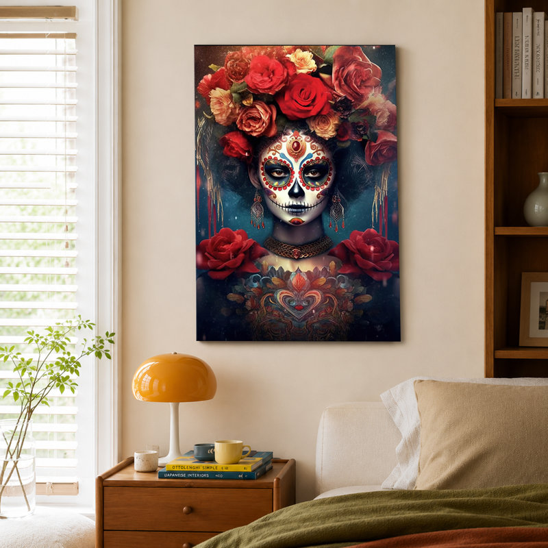 Affiche d'art mural La Catrina, 16x24inch