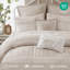 Ensemble d'édredon en jacquard 7 pièces Perryn-123553347-123553348