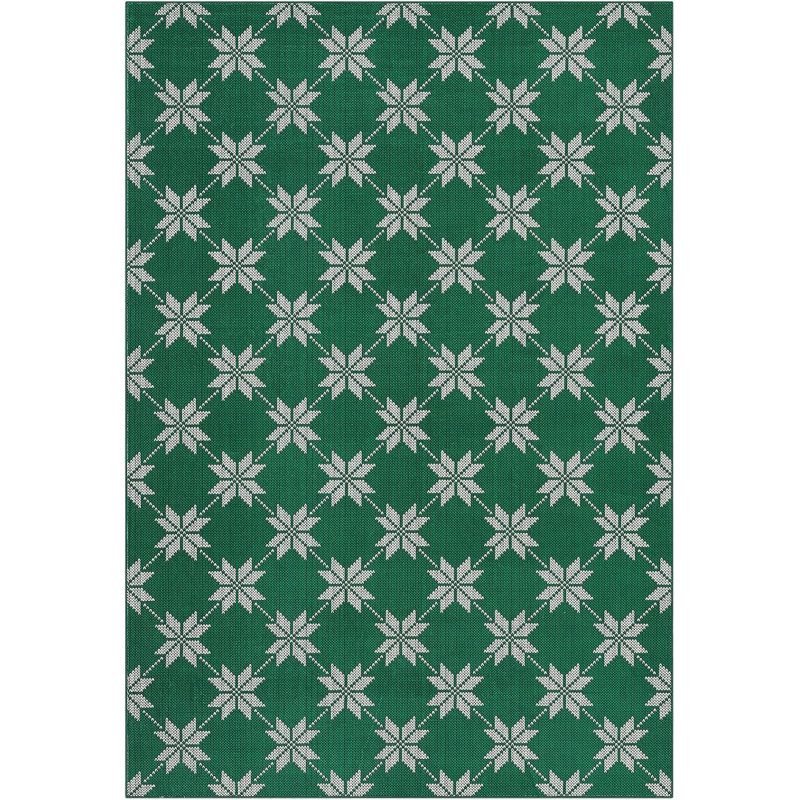 Christmas Eve Foldable Carpet - 2x3ft Thin Low Pile Accent Rug, Rectangle 5' x 7'