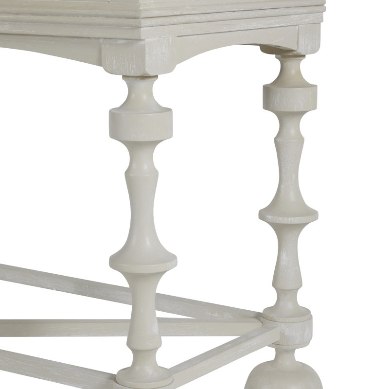 Arrington Console Table - White, Cerused White