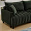 Canapé-lit futon en polyester de 83 po: canapé-lit confortable, 2 coussins carrés, canapé-lit convertible, dossier réglable-2054515730