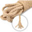 Cueto Jute / Sisal Garden Accents Accessories Thick Natural Jute Rope Strong Twisted Hemp Rope