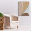  «Retro Abstract 3 Brown» par Danhui Nai, art mural sur toile