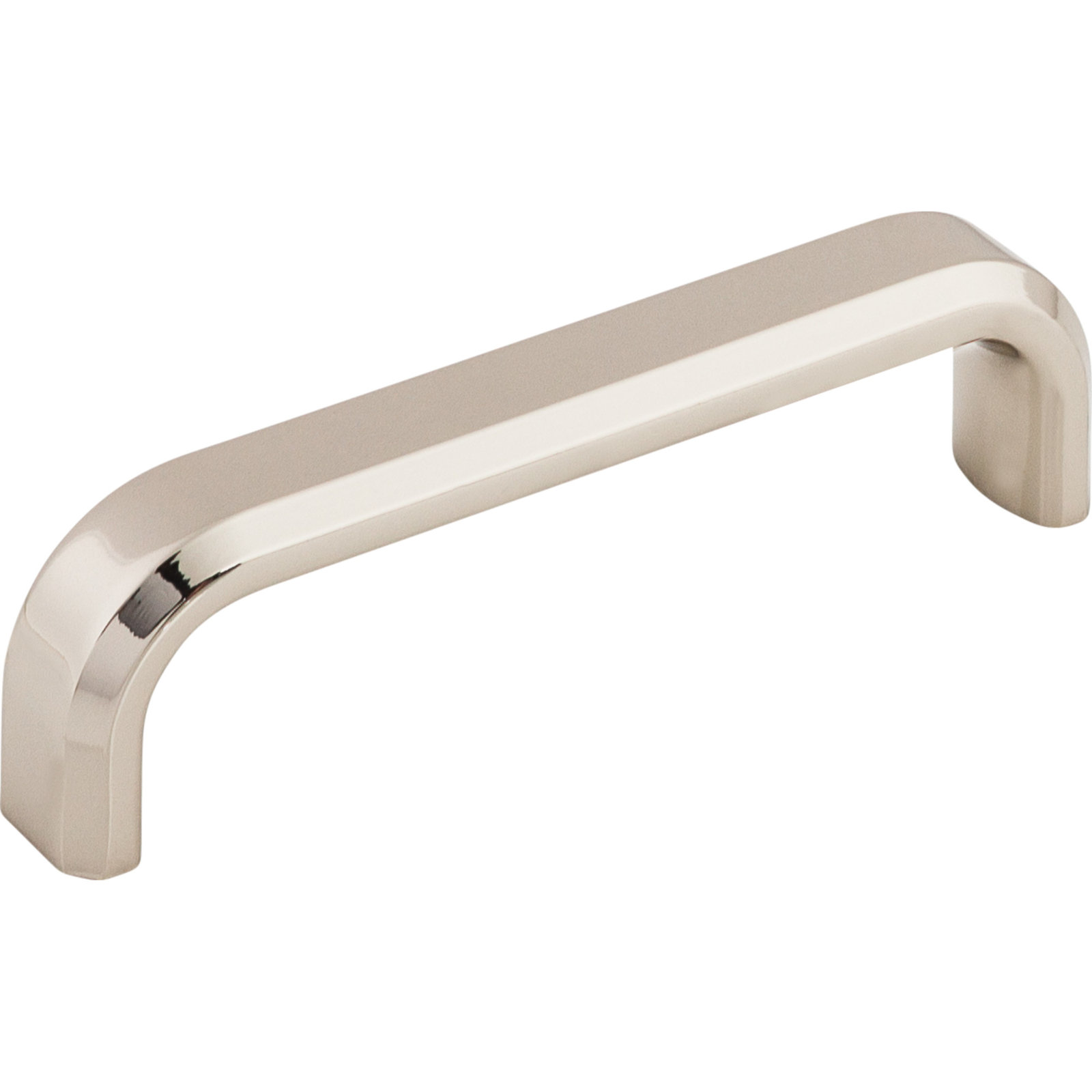 Telfair Bar Cabinet Pull, Polished Nickel, 3 3/4" Center to Center