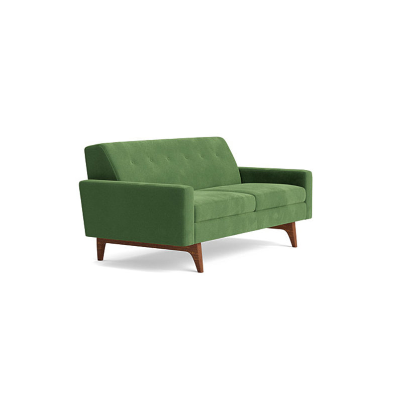 Tyler Loveseat (70"), Performance Velvet - Ivy