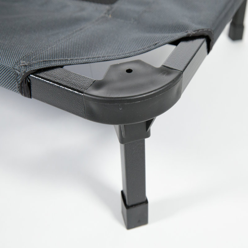 Small Gray Elevated Waterproof Outdoor Pet Bed