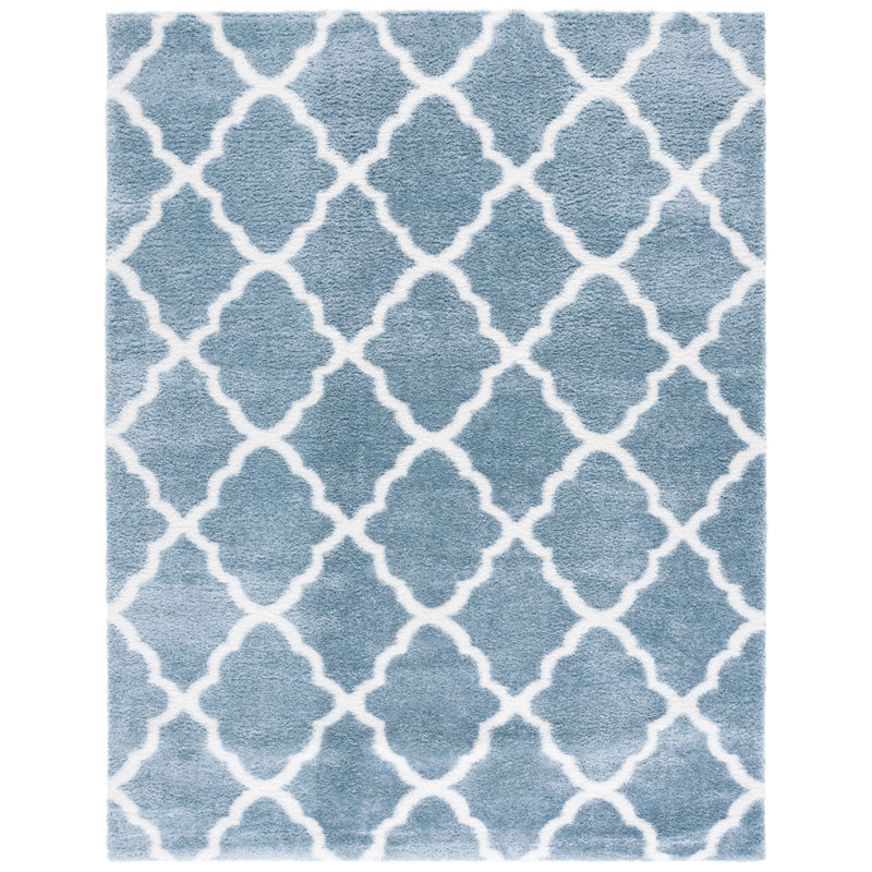 Tahoe Shag Performance Geometric Rug, Rectangle 8' x 10'