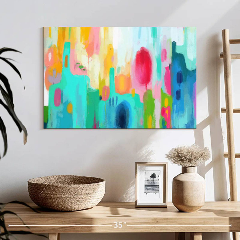 Avery Abstract Spring City, 16" H x 24" W