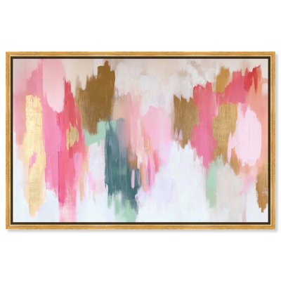 «Whirlwind of Tints I Canvas Gem Tones Abstract» par Art Remedy