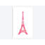 « rose eiffel tour », impression sur toile-28961184-74526378-74577895